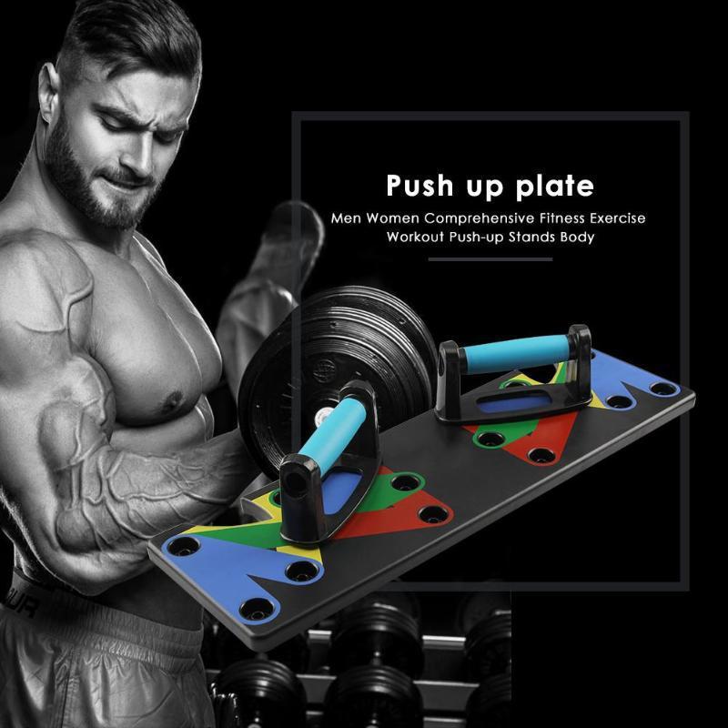 Adjustable Push-up Board With Easy Swap Handles