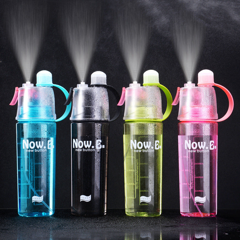 Water Bottle with Spray Mist