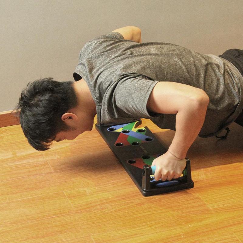 Adjustable Push-up Board With Easy Swap Handles