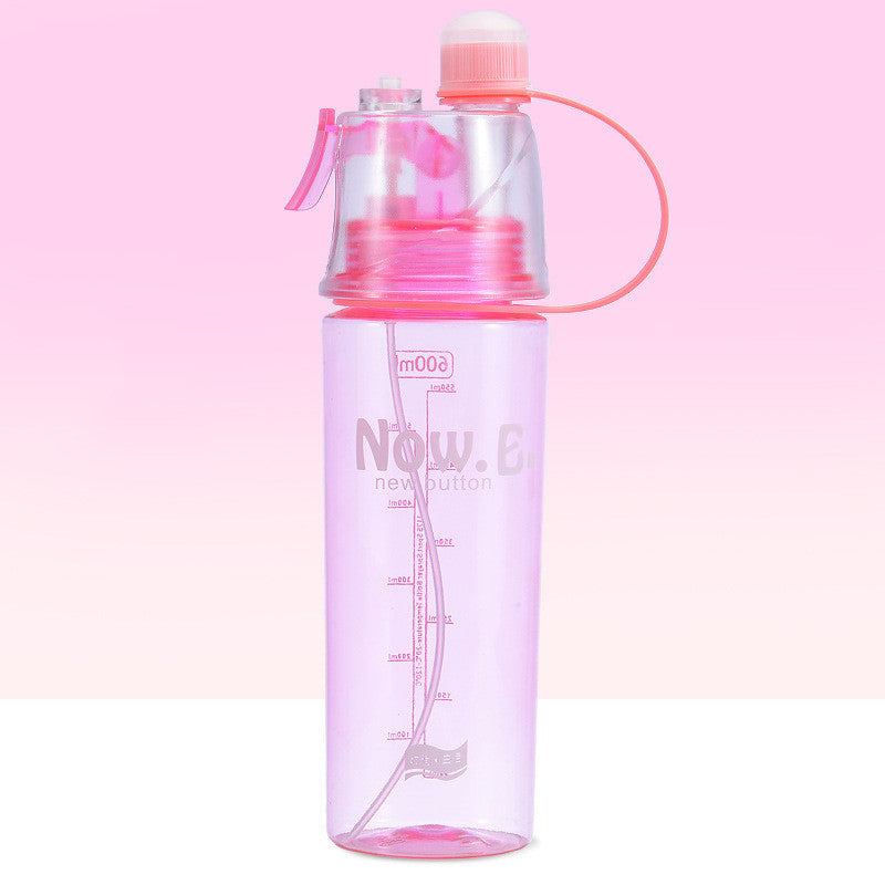 Water Bottle with Spray Mist