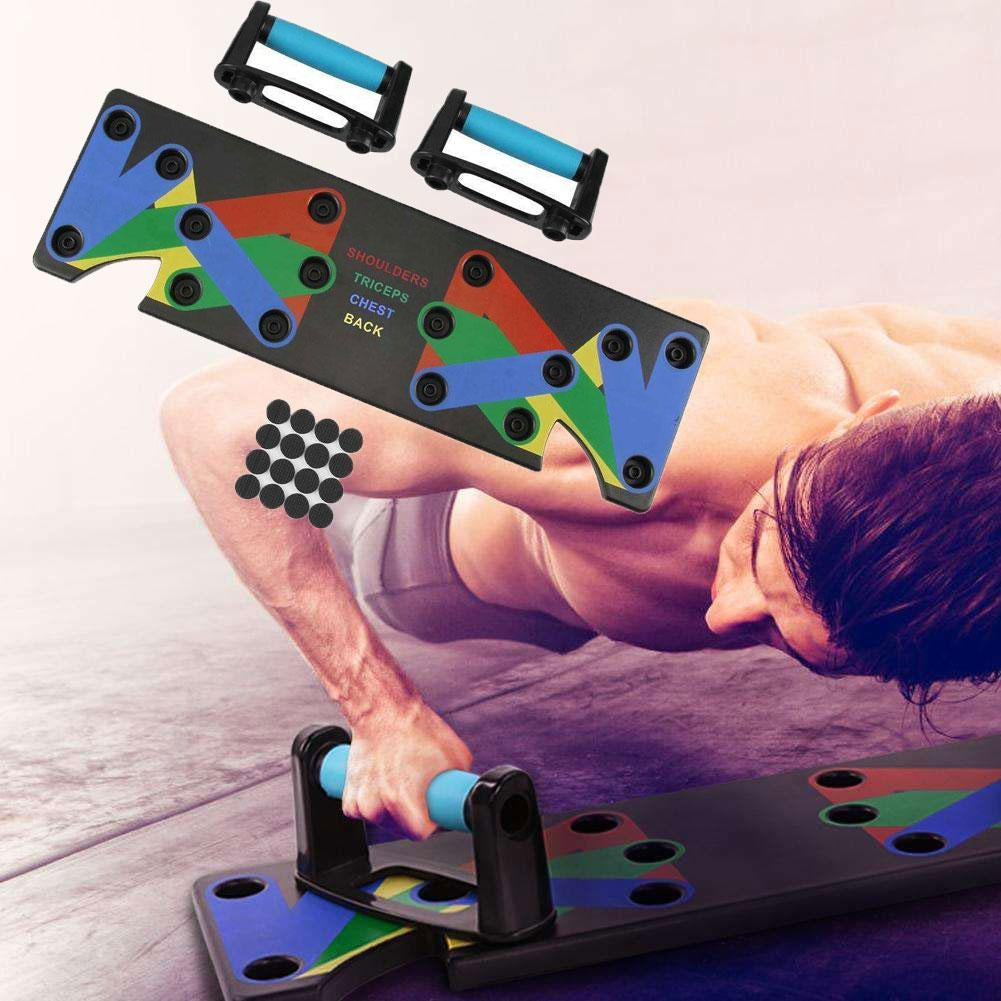 Adjustable Push-up Board With Easy Swap Handles